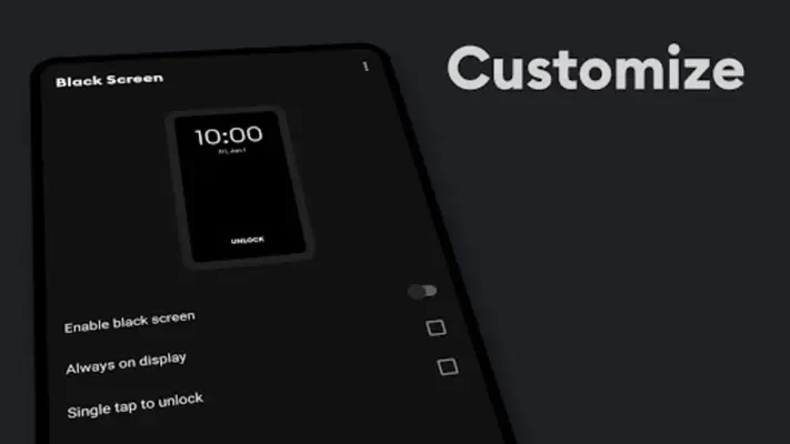 Black Screen android App screenshot 0